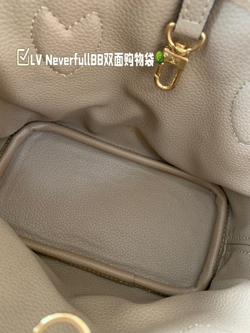 LV shopping bag Neverfull BB "Upside Down - Image 9