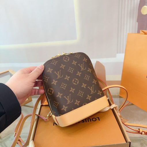 Lv Alma double-shoulder shell bag