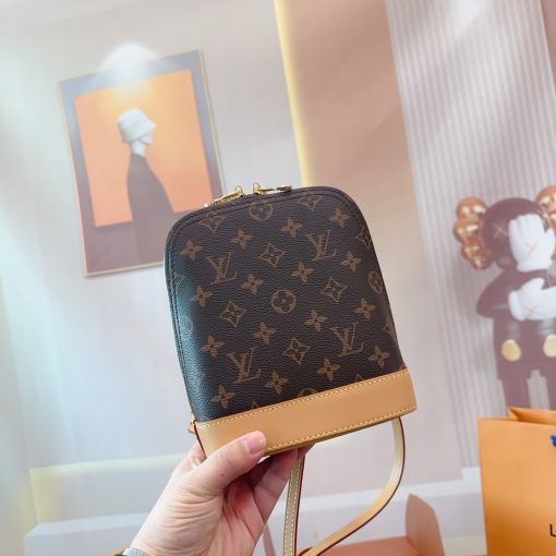 Lv Alma double-shoulder shell bag - Image 4