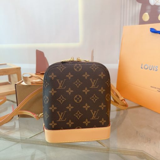 Lv Alma double-shoulder shell bag - Image 5