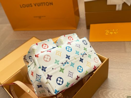 LV Tri-color Golden Shield backpack - Image 6