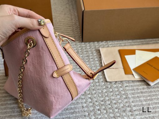 lv24 Limited Edition Denim carrya - Image 6