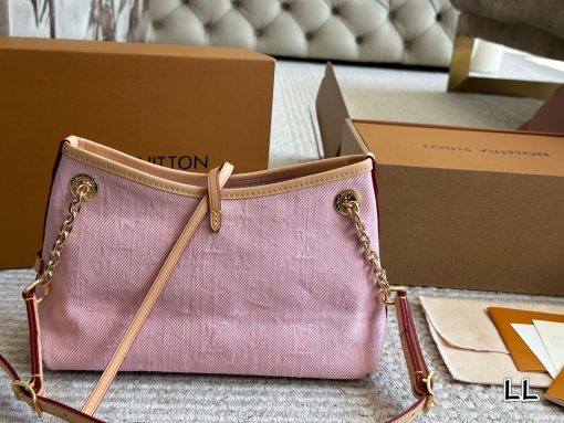lv24 Limited Edition Denim carrya - Image 9