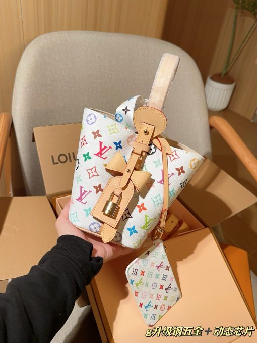 Lv Louis Vuitton bucket bag - Image 4