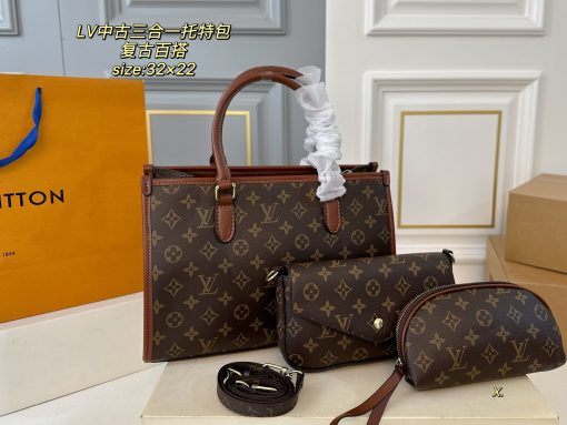 LV vintage monogram three-in-one
