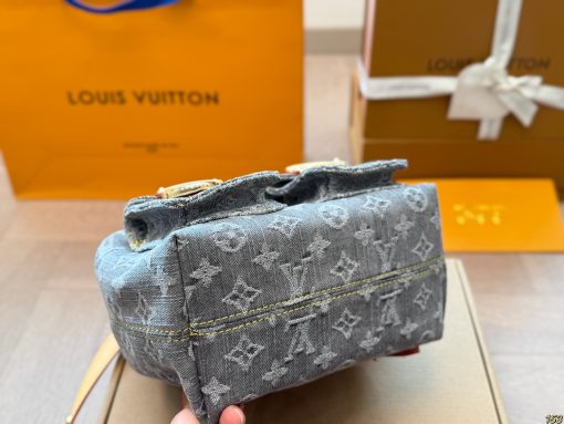 LV denim backpack - Image 7
