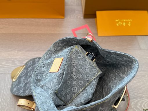 LV denim backpack - Image 10