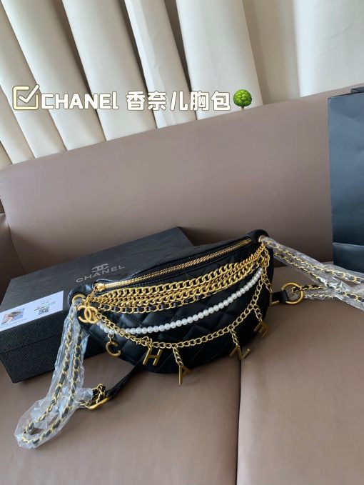 CHANEl breast bag