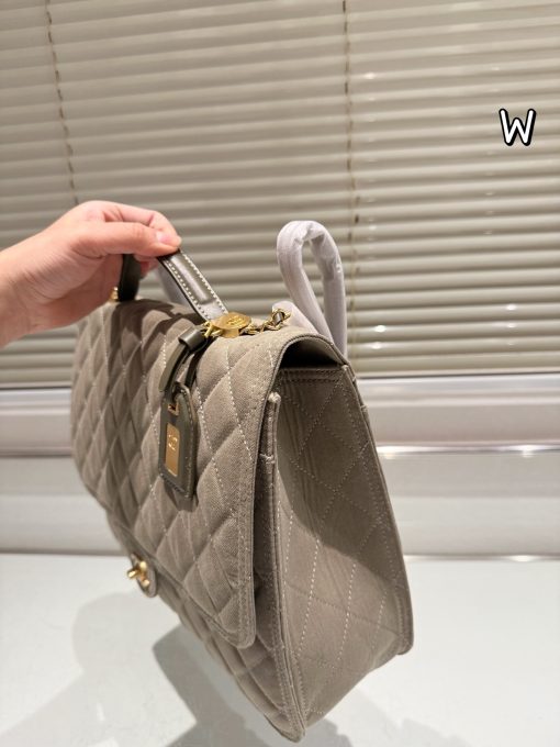 chanel vintage denim backpack - Image 5