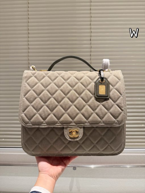 chanel vintage denim backpack - Image 6