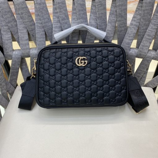 GUCCI printed embossed messenger bag - Image 4