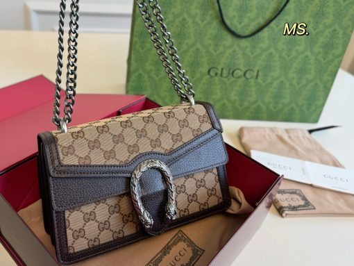 GUCCI vintage Wine God chain bag - Image 3