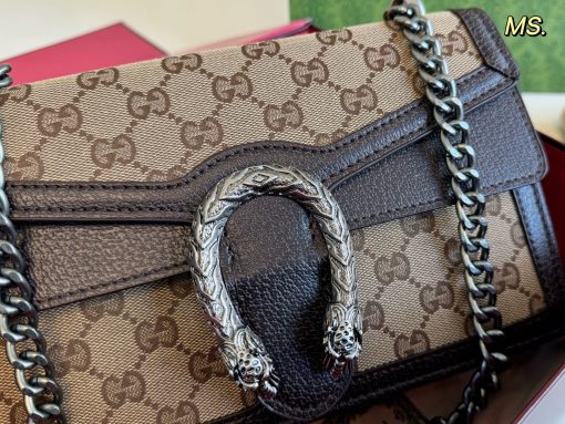 GUCCI vintage Wine God chain bag - Image 4
