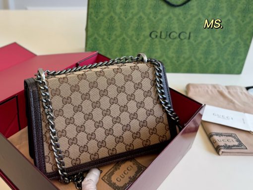 GUCCI vintage Wine God chain bag - Image 9