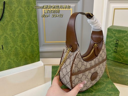 Gucci Monogram Moon bag - Image 4