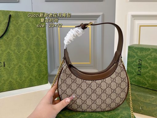 Gucci Monogram Moon bag - Image 7