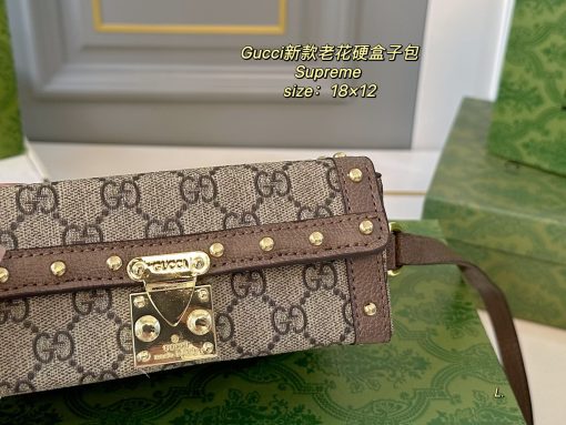 GUCCI hard box bag - Image 5
