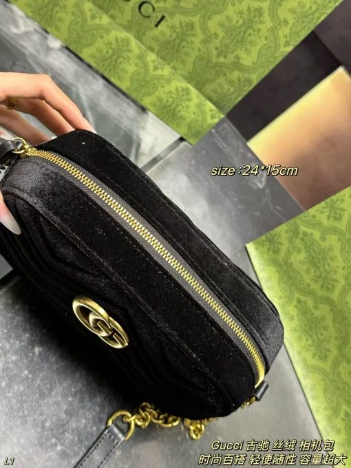Gucci Marmont velvet camera bag - Image 6