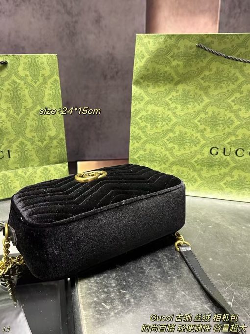 Gucci Marmont velvet camera bag - Image 7