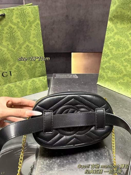 GUCCI marmont waist bag - Image 8