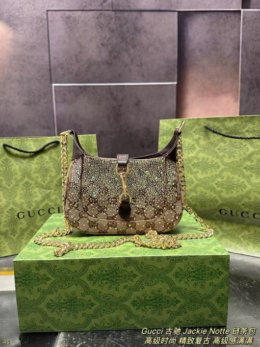 GUCCI Jackie Notte chain bag
