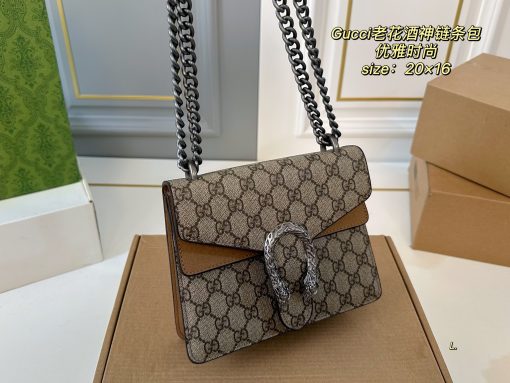 GUCCI Flower Wine God chain