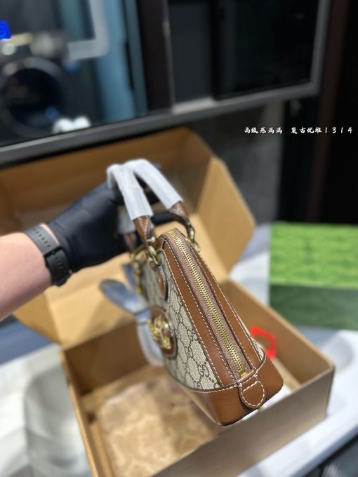GUCCI 1955 shell bag - Image 5