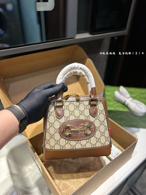GUCCI 1955 shell bag - Image 10