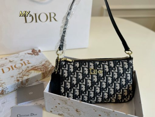 Dior underarm mahjong bag