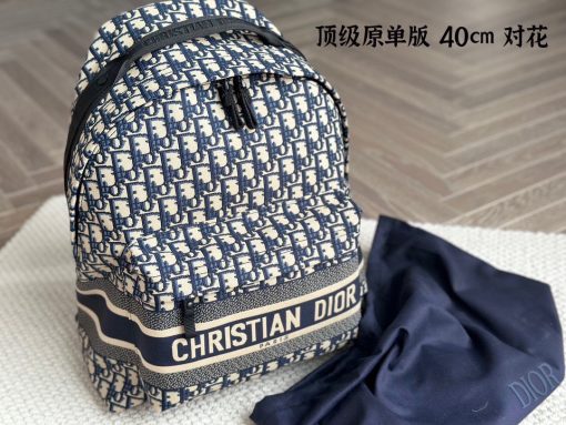 DIOR monogram backpack