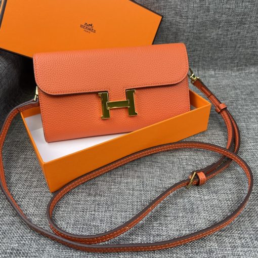 Hermes Gold Belt togo bag