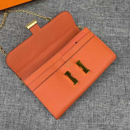 Hermes Gold chain bag - Image 6