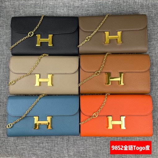 Hermes Gold chain bag - Image 10
