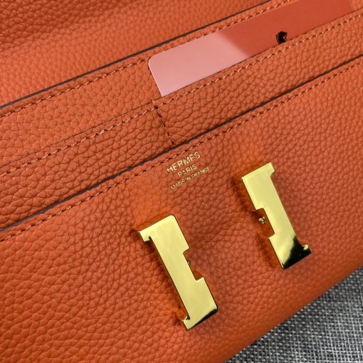 Hermes gold buckle togo leather - Image 7