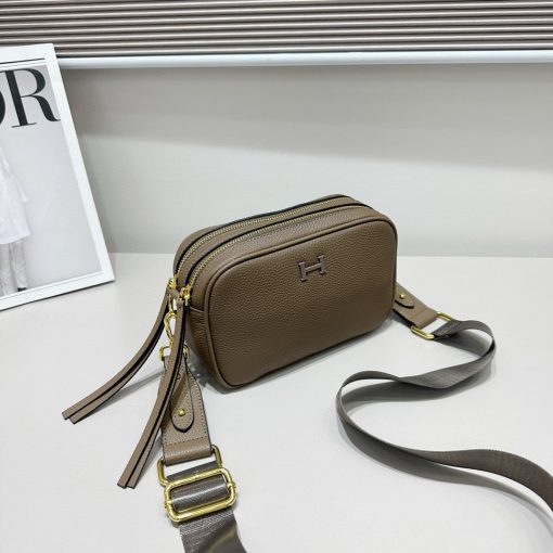 HERMES all-cowhide camera bag - Image 8