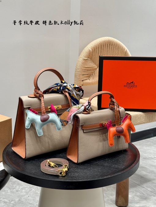 Hermes two-tone kelly