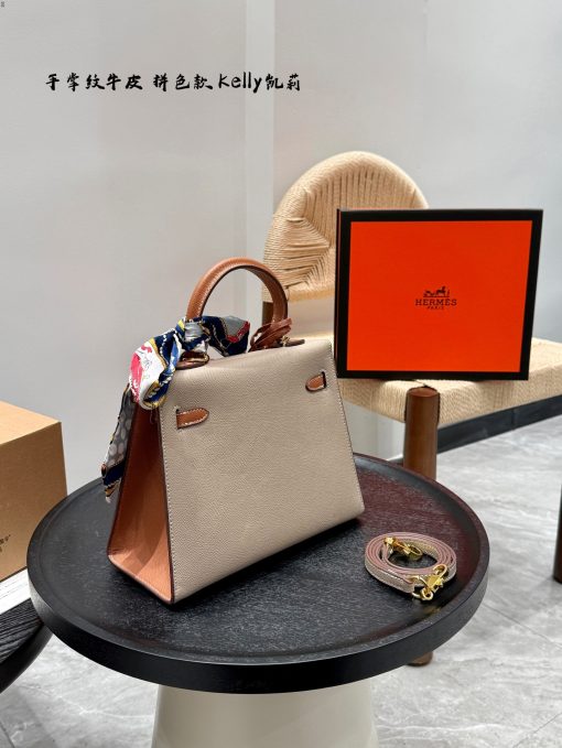 Hermes two-tone kelly - Image 7