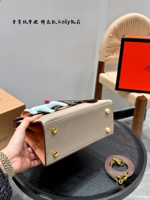 Hermes two-tone kelly - Image 8