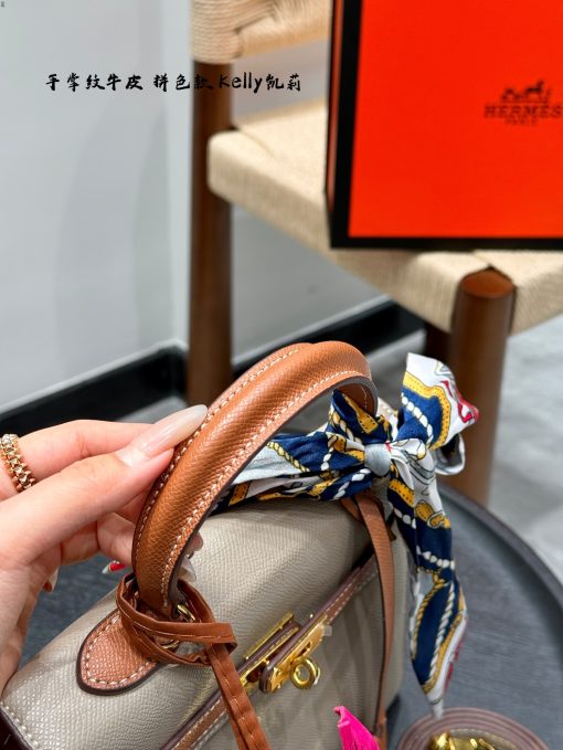 Hermes two-tone kelly - Image 9