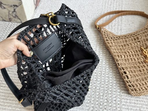 ysl straw woven bag - Image 9