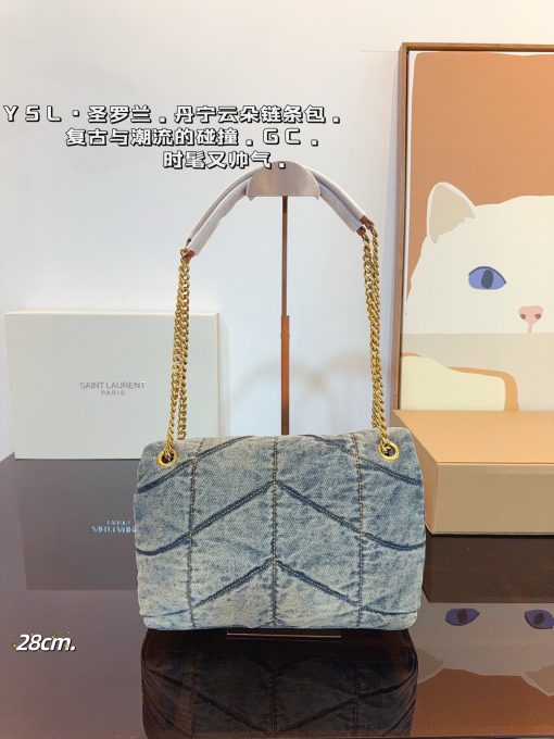 YSL LouLou Puffer pillow bag - Image 6