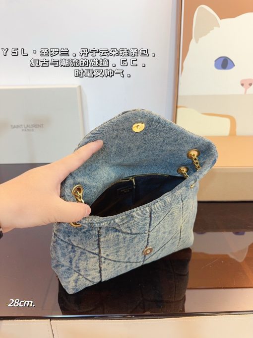 YSL LouLou Puffer pillow bag - Image 10