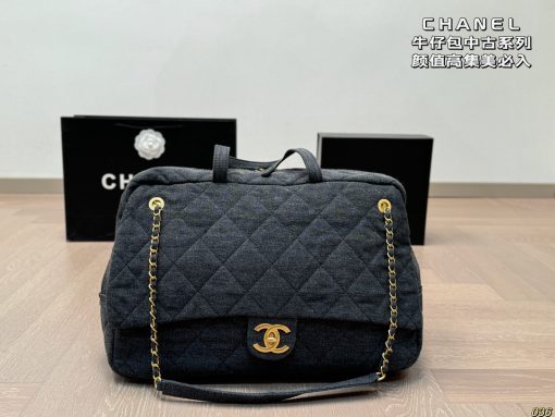 CHANEL denim bag