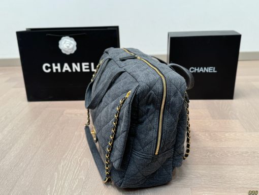 CHANEL denim bag - Image 5