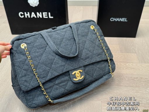 CHANEL denim bag - Image 6