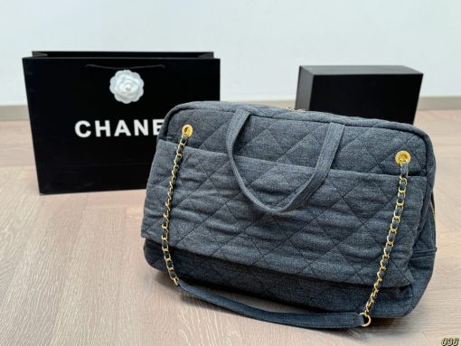 CHANEL denim bag - Image 9
