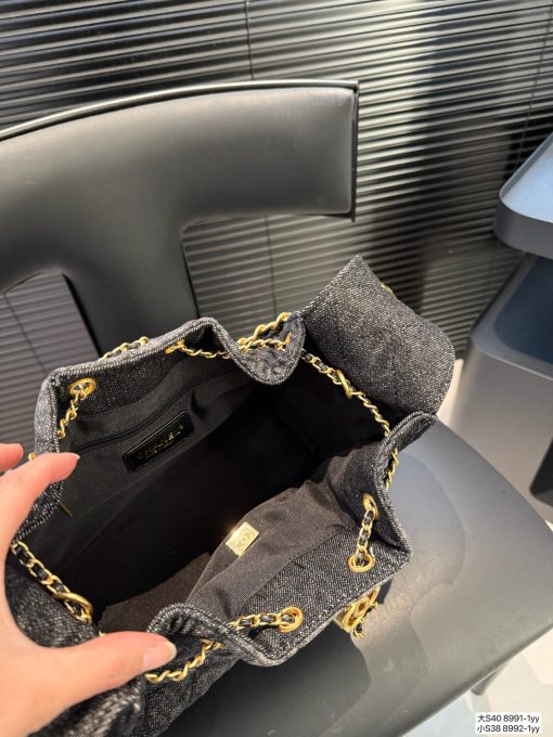 Chanel Tote denim bag - Image 11