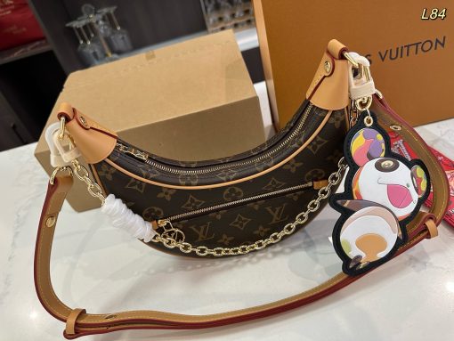 LV Loop crescent-shaped bag - Image 3