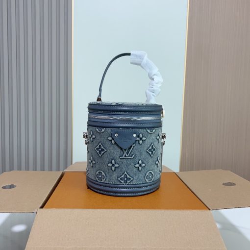 LV denim barrel