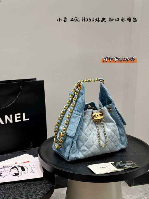 CHANEL denim bag